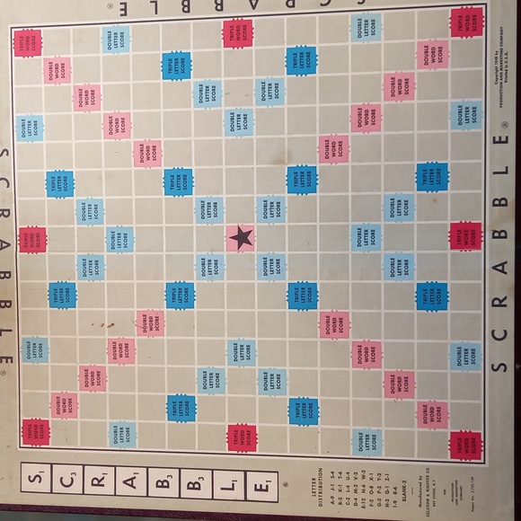 Vintage Scrabble Board game English Edition - Picture 2 of 12